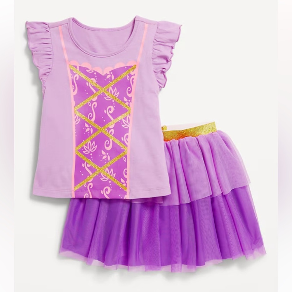 Rapunzel Disney© Princess T-Shirt and Tutu Skirt Set - Picture 2 of 8